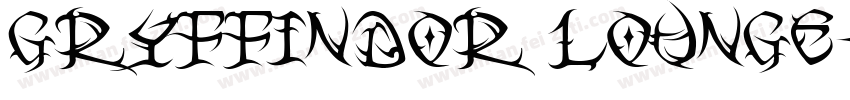 Gryffindor lounge字体转换